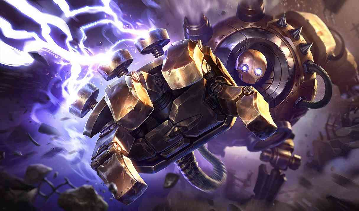 Blitzcrank Best Builds, Runes and counters Splash Art