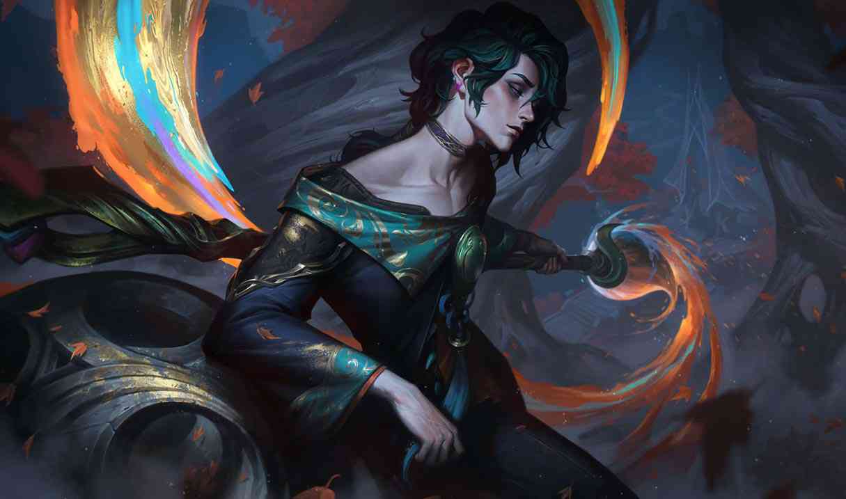 Hwei Best Builds, Runes and counters Splash Art