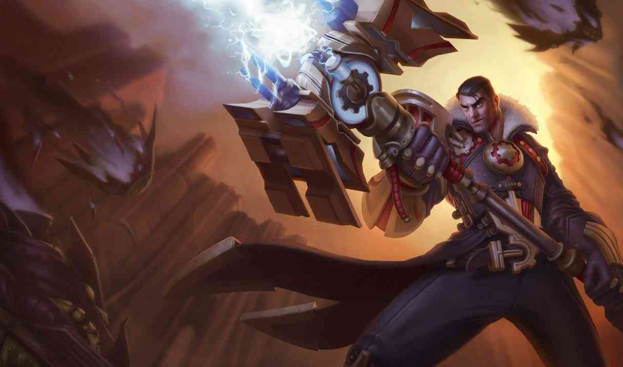 Jayce Best Builds, Runes and counters Splash Art