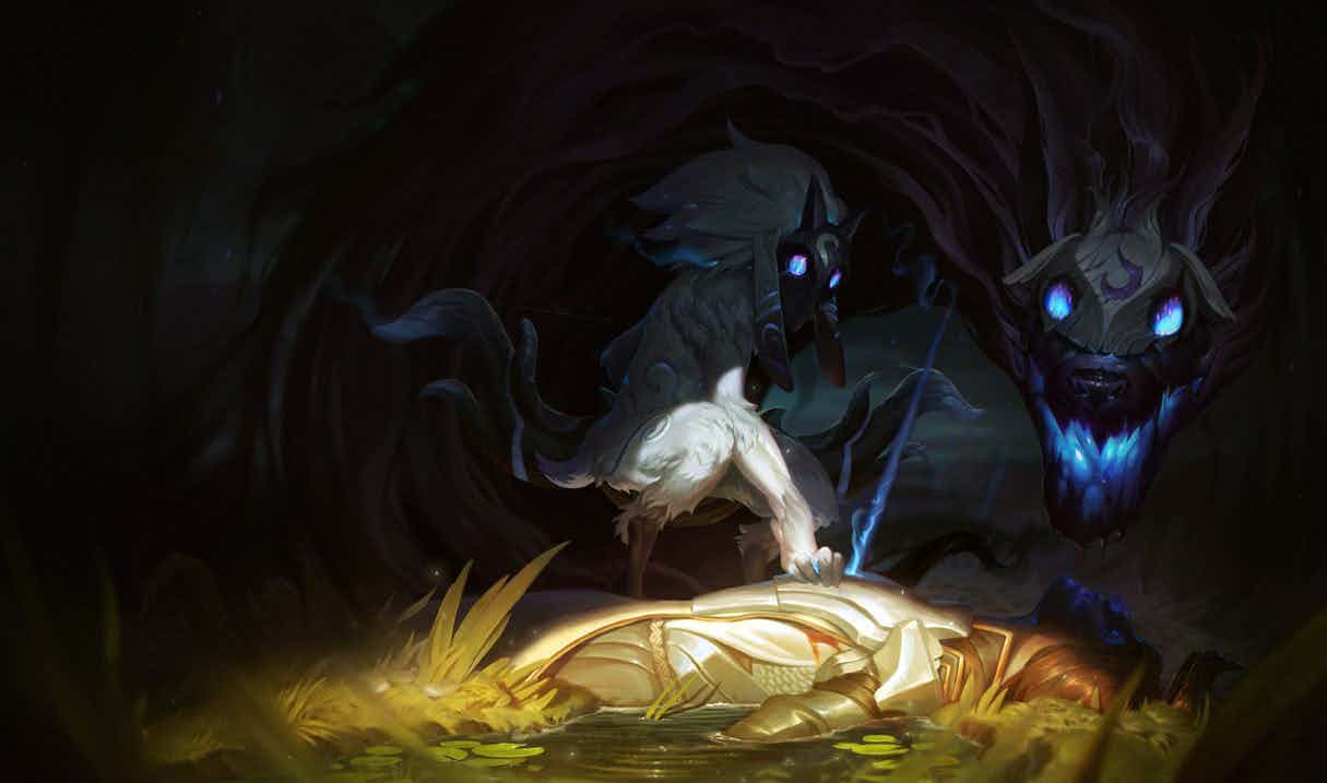 Kindred Best Builds, Runes and counters Splash Art