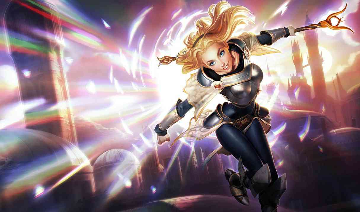 Lux Best Builds, Runes and counters Splash Art