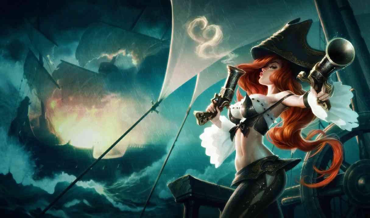 Miss Fortune Best Builds, Runes and counters Splash Art