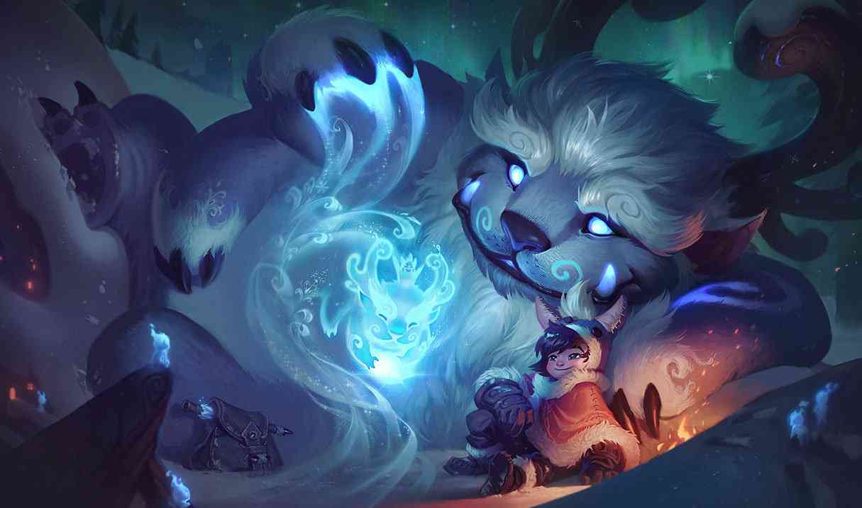 Nunu & Willump Best Builds, Runes and counters Splash Art