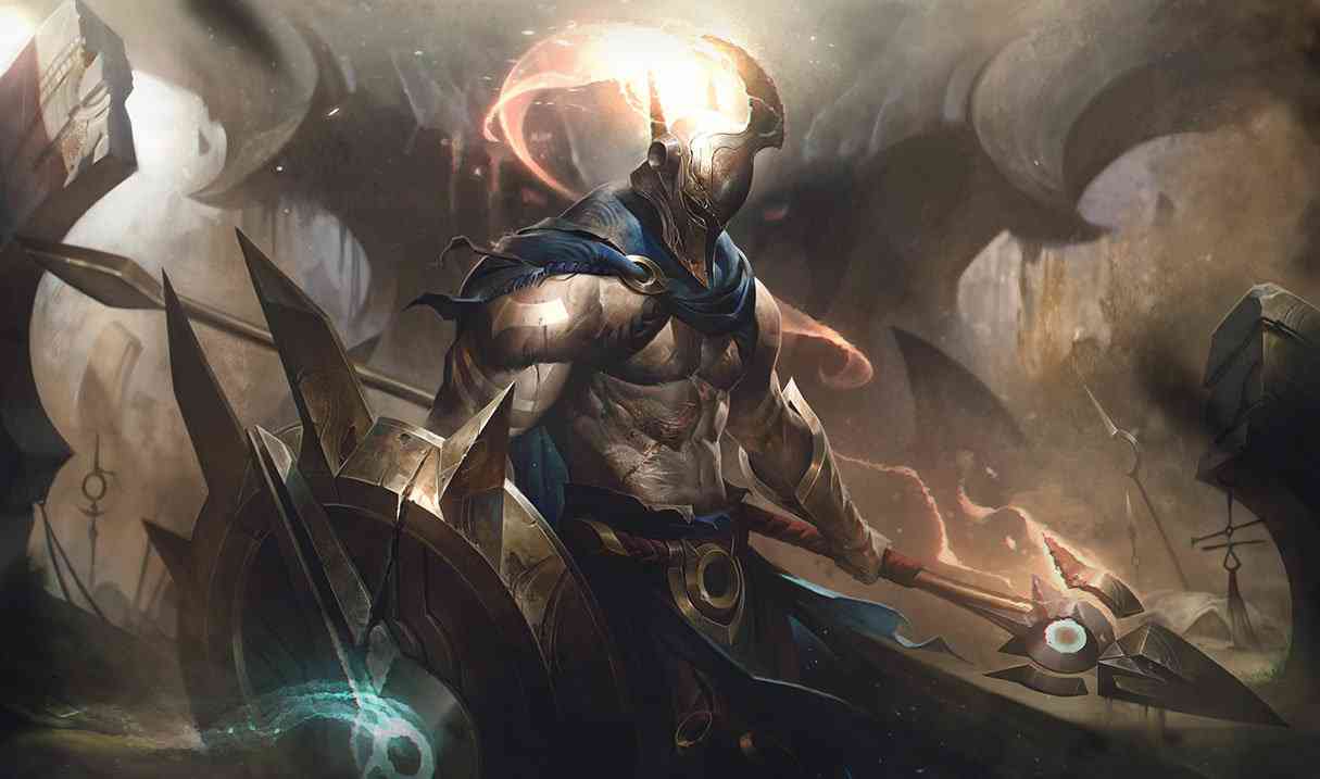 Pantheon Best Builds, Runes and counters Splash Art