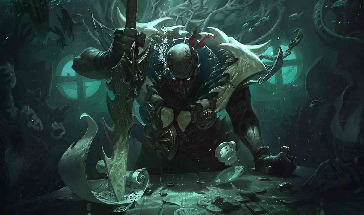 Pyke Best Builds, Runes and counters Splash Art