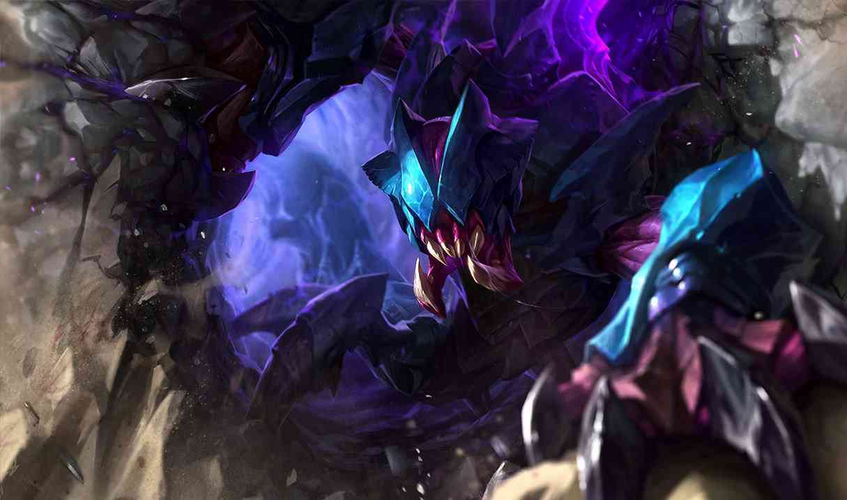 Rek'Sai Best Builds, Runes and counters Splash Art