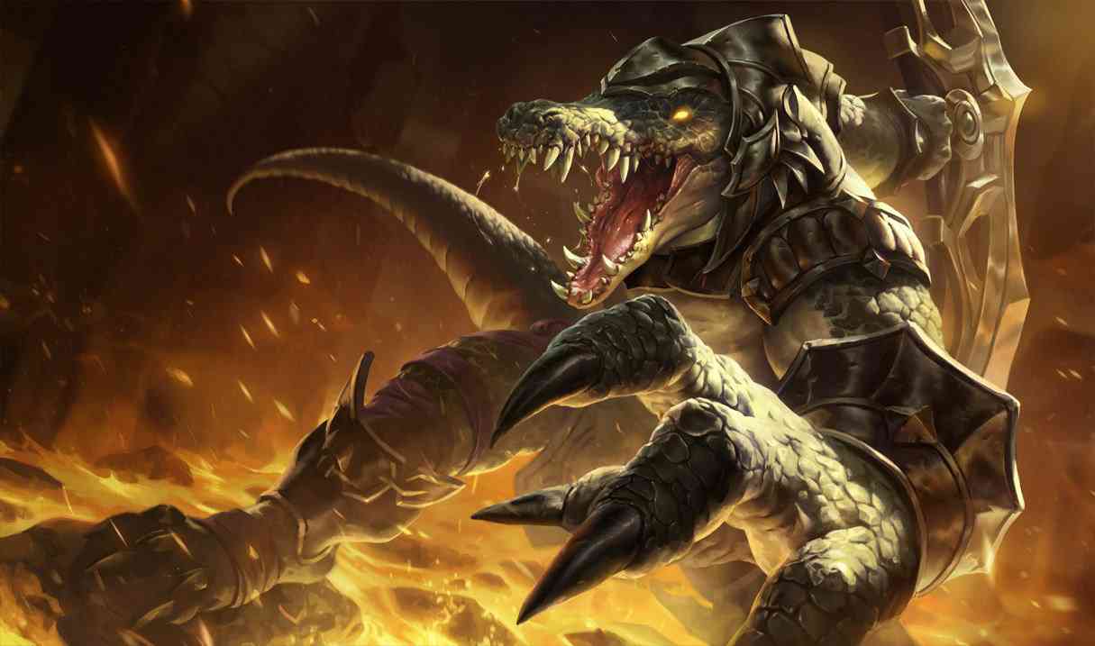 Renekton Best Builds, Runes and counters Splash Art