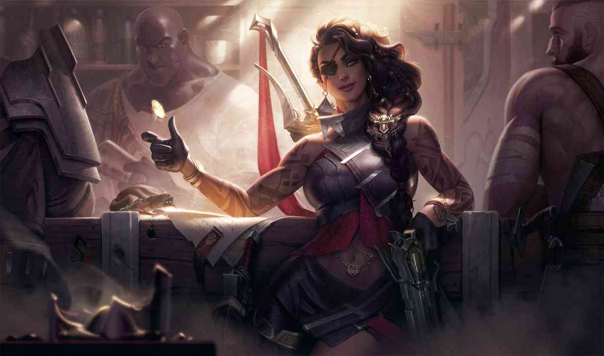 Samira Best Builds, Runes and counters Splash Art