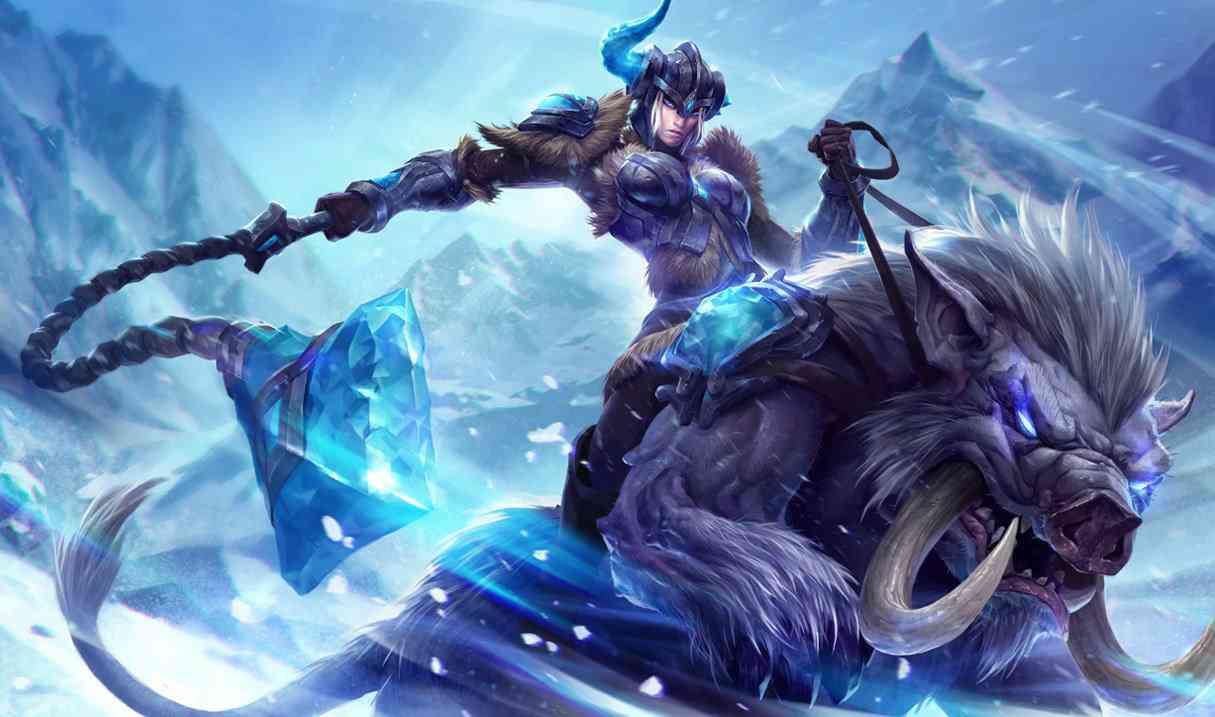 Sejuani Best Builds, Runes and counters Splash Art