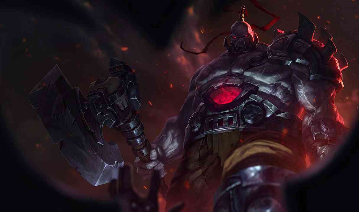 Sion Best Builds, Runes and counters Splash Art