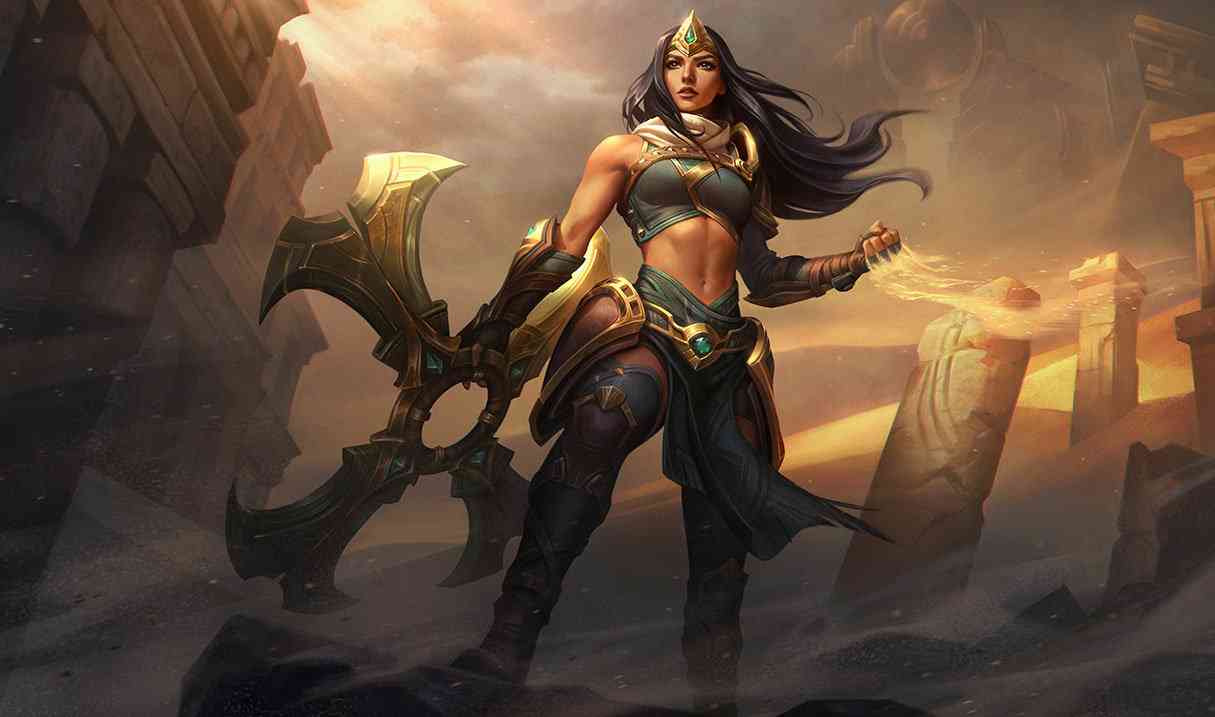 Sivir Best Builds, Runes and counters Splash Art