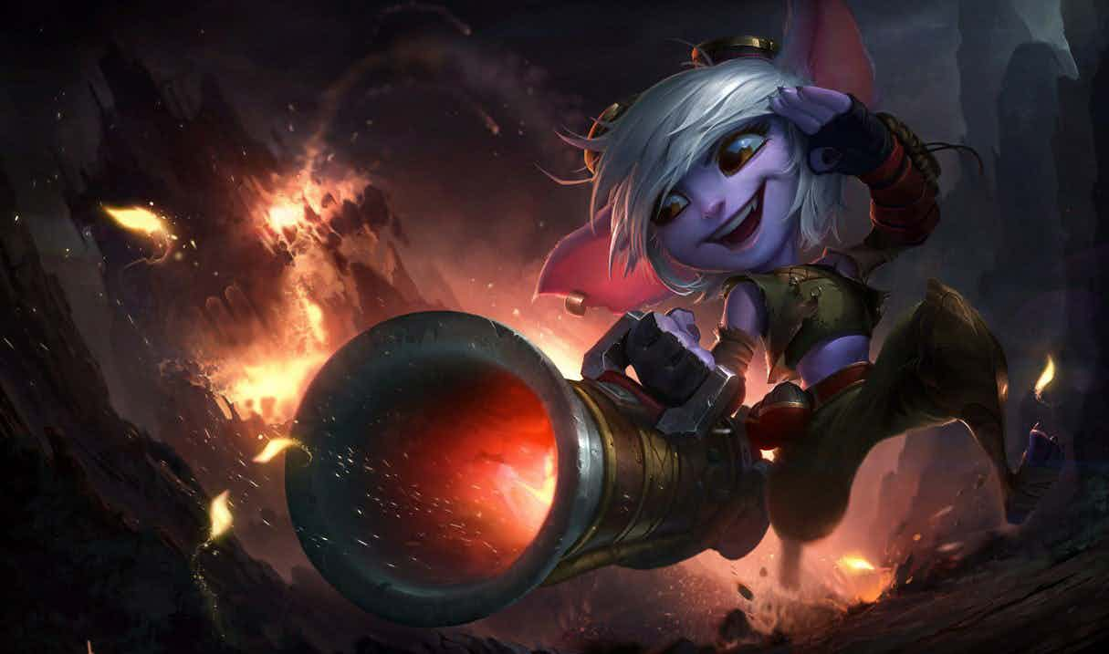 Tristana Best Builds, Runes and counters Splash Art