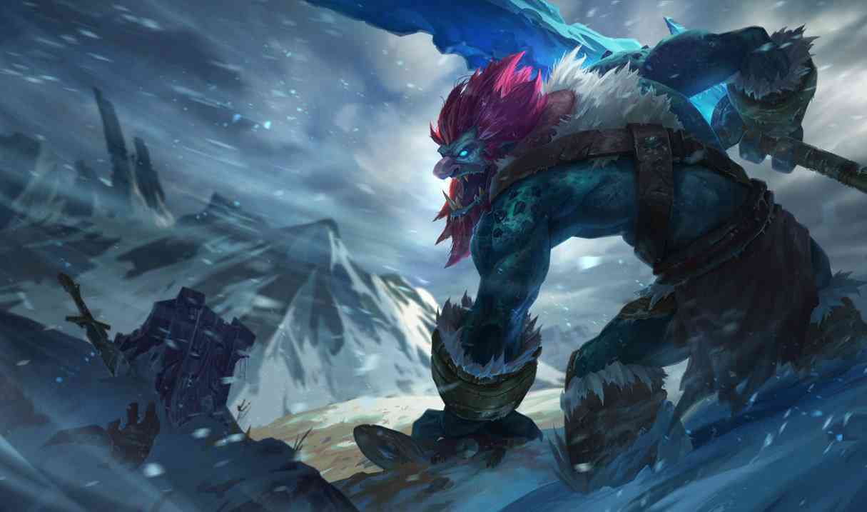 Trundle Best Builds, Runes and counters Splash Art