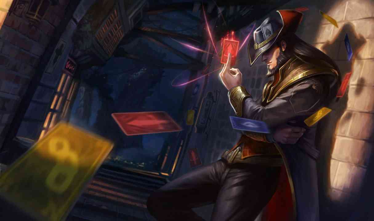 Twisted Fate Best Builds, Runes and counters Splash Art