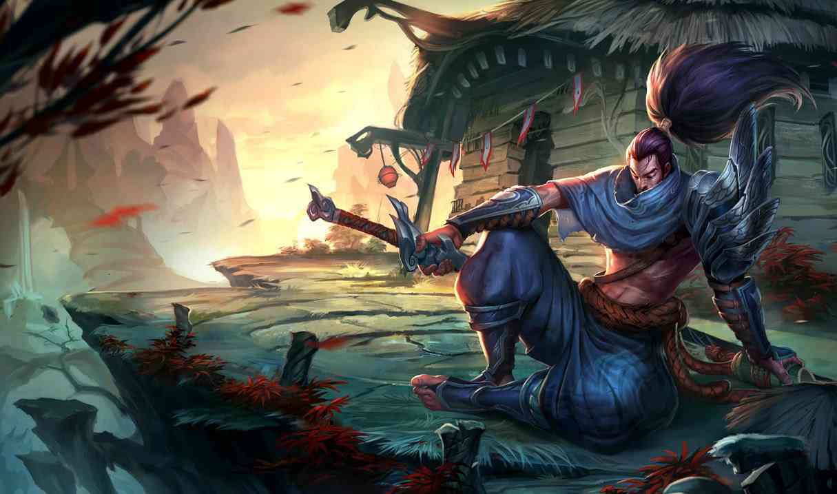 Yasuo Best Builds, Runes and counters Splash Art