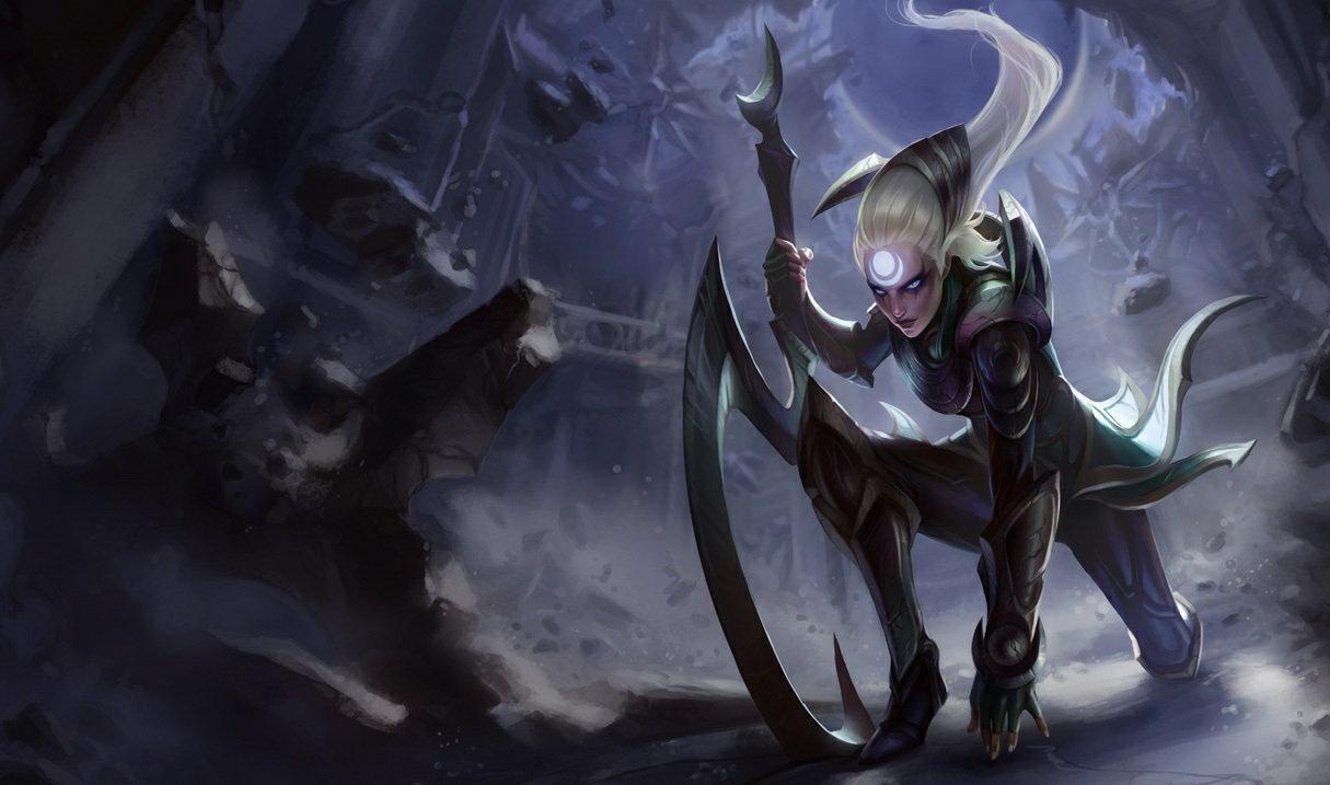 diana Best Builds, Runes and counters Splash Art