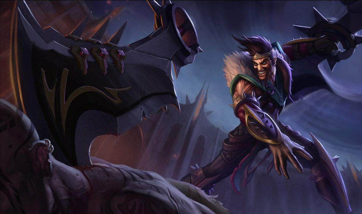 draven Best Builds, Runes and counters Splash Art