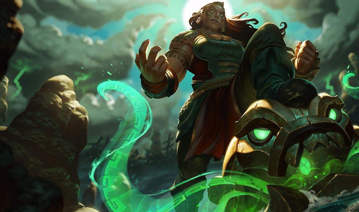 illaoi Best Builds, Runes and counters Splash Art