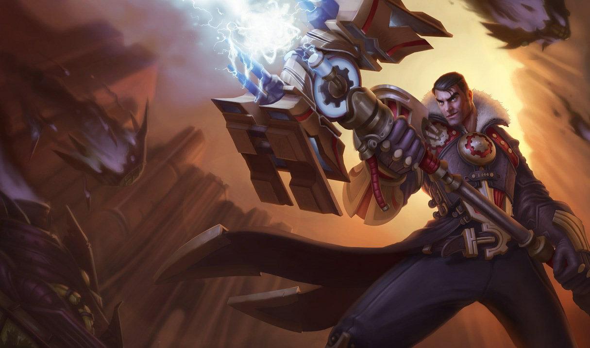 jayce Best Builds, Runes and counters Splash Art