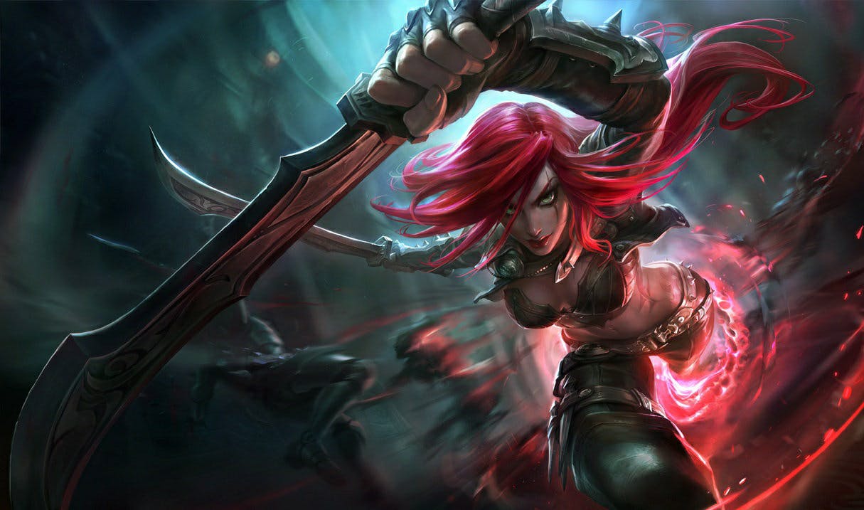 katarina Best Builds, Runes and counters Splash Art