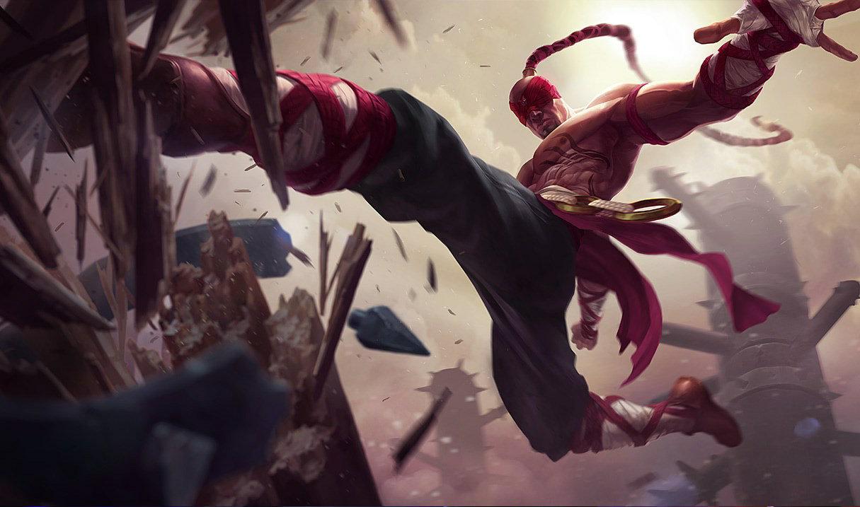 leesin Best Builds, Runes and counters Splash Art