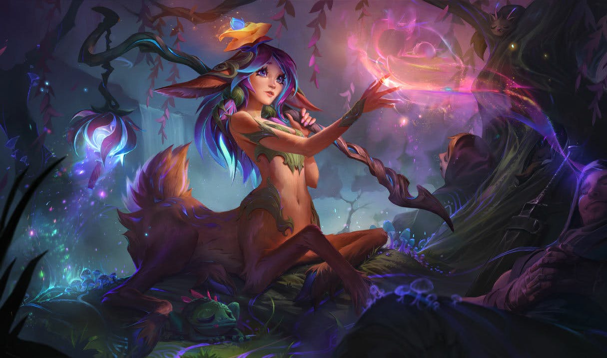 lillia Best Builds, Runes and counters Splash Art