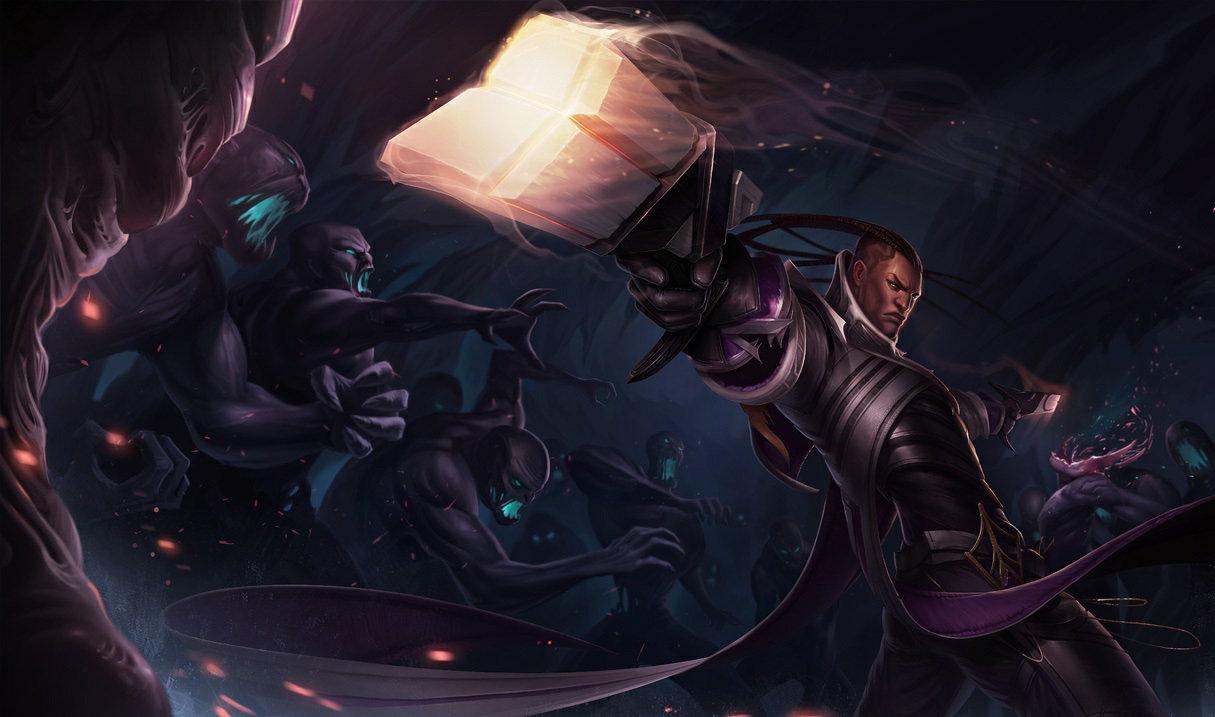 lucian Best Builds, Runes and counters Splash Art