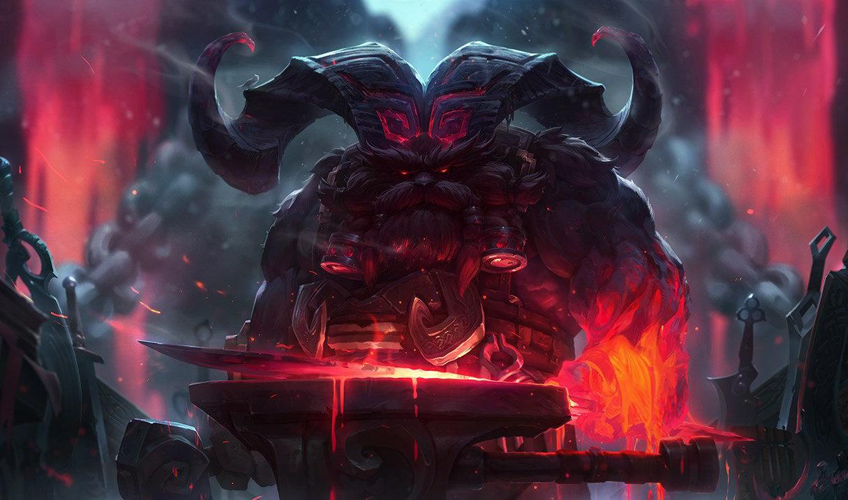 ornn Best Builds, Runes and counters Splash Art