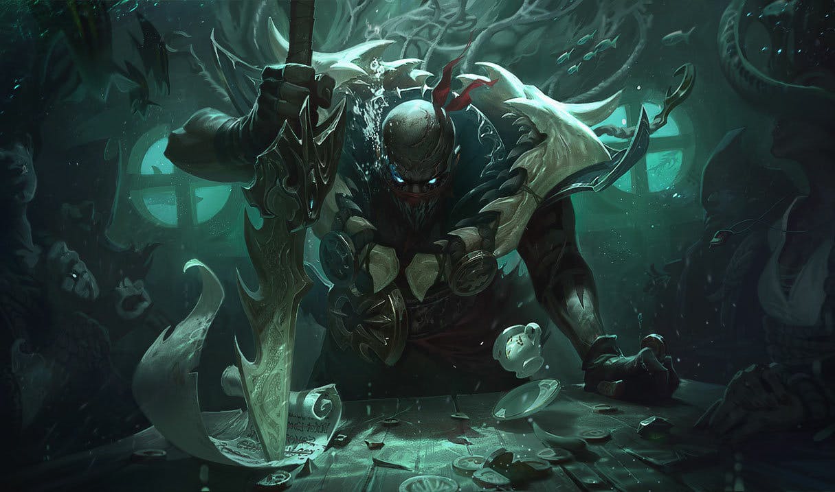 pyke Best Builds, Runes and counters Splash Art