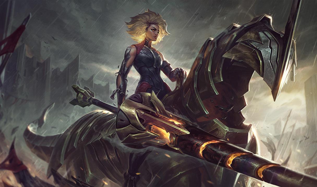 rell Best Builds, Runes and counters Splash Art