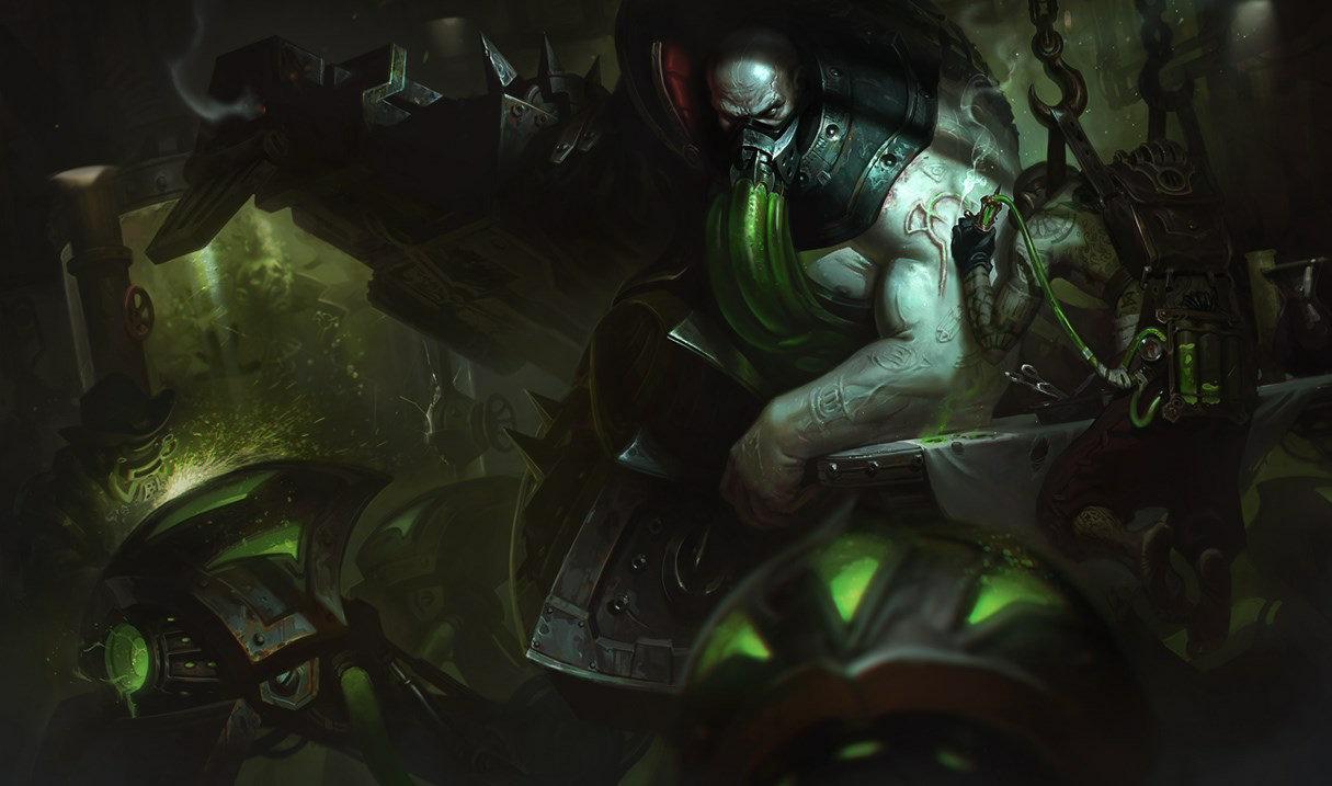 urgot Best Builds, Runes and counters Splash Art