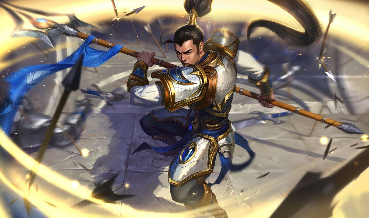 xinzhao Best Builds, Runes and counters Splash Art