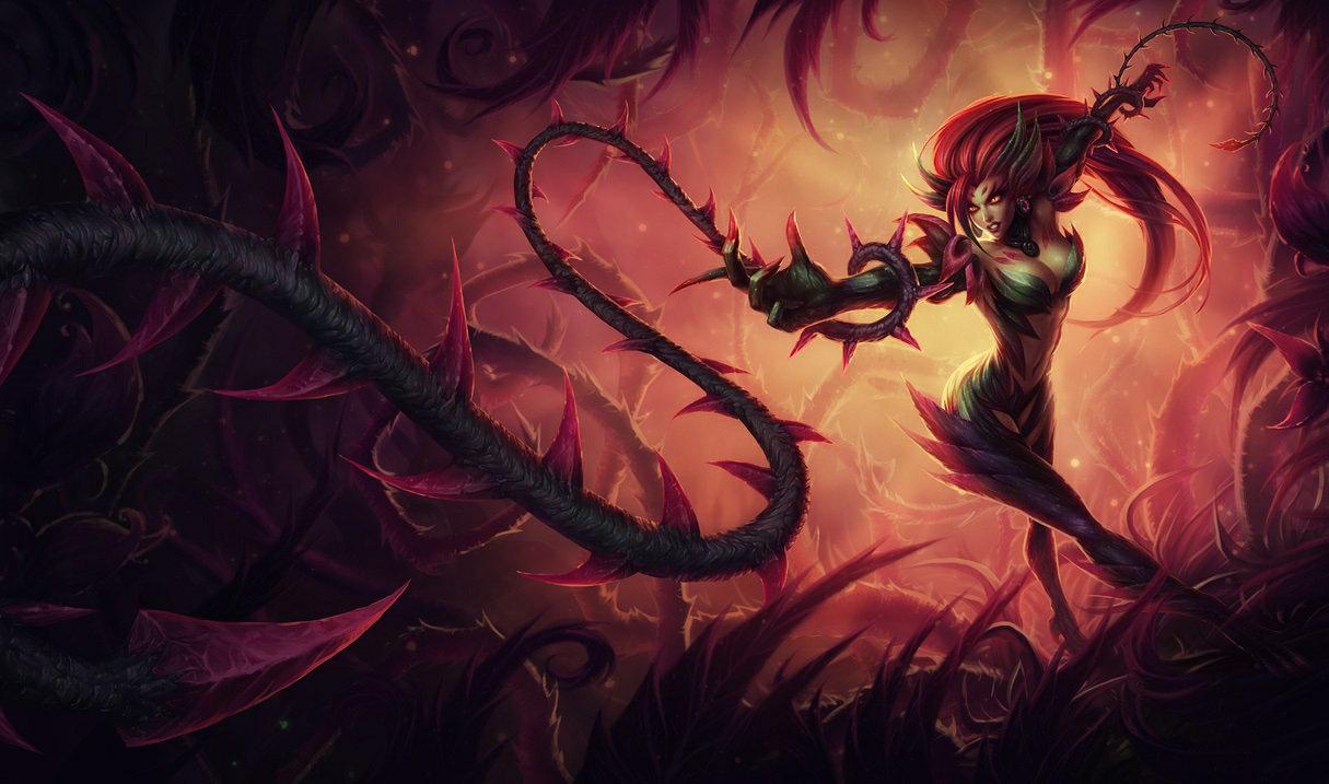 zyra Best Builds, Runes and counters Splash Art